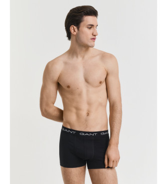 Gant Set di 3 boxer neri di marca