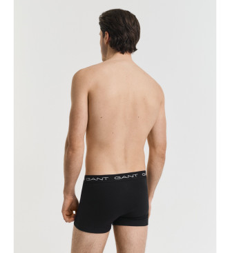 Gant Set di 3 boxer neri di marca