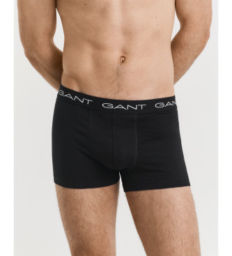 Gant Set di 3 boxer neri di marca