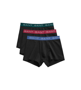 Gant Set di tre boxer blu scuro