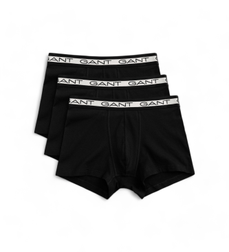 Gant Pakke med 3 sorte Style boxershorts