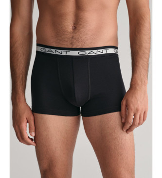 Gant Pakke med 3 sorte Style boxershorts