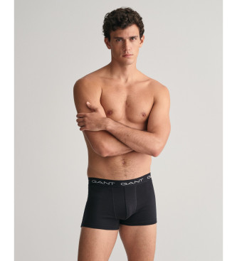 Gant Set van 5 effen boxers zwart