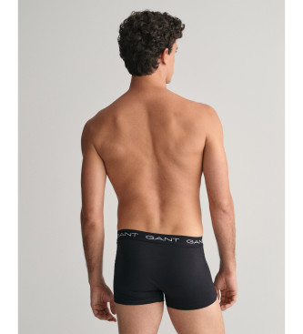 Gant Set van 5 effen boxers zwart