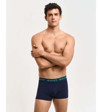 Gant St med tre marinebl boxershorts 