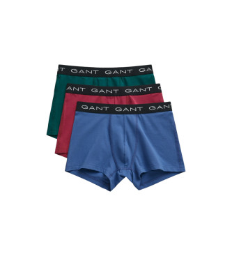 Gant Set di tre boxer multicolori  