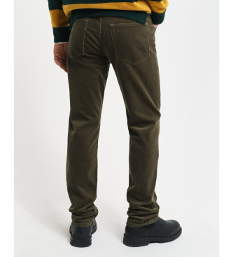 Gant Cordjeans Regular Fit grn