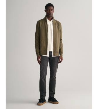 Gant Vaqueros Extra Slim Fit Active Recover negro