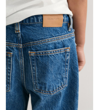 Gant Bl jeans med avslappnad passform