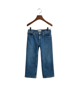 Gant Blue Relaxed Fit Jeans