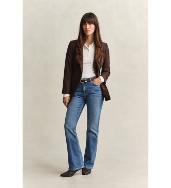 Gant Jeans a zampa elastici blu