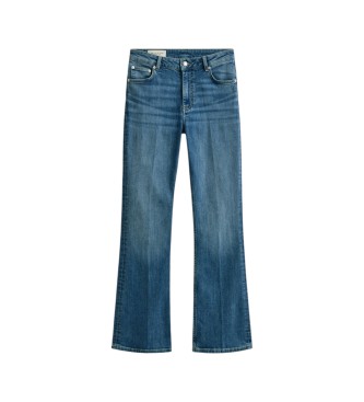 Gant Jeans a zampa elastici blu