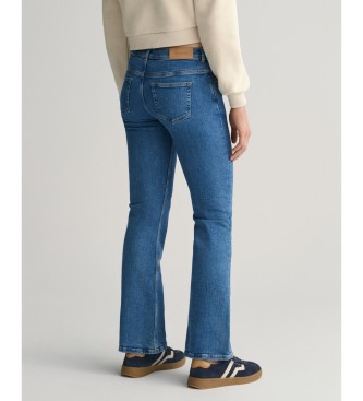 Gant Kavbojke Bootcut Teen blue