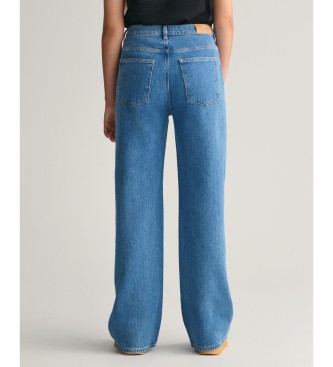 Gant Blue wide-leg jeans