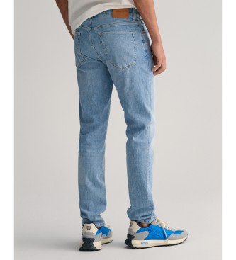 Gant Jeans Active Recover con vestibilit extra slim blu