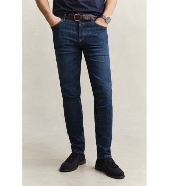 Gant Jeans slim fit extra Active Recover blu medio slavato