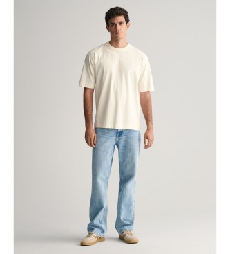 Gant Loose fit jeans med brede ben bl