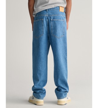Gant Jeans Loose Fit azul