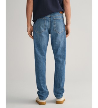Gant Jeans Regular Fit blauw