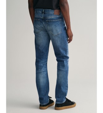 Gant Jeans Regular Fit blau