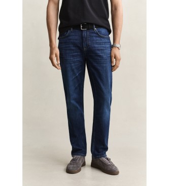 Gant Jaans Regular Fit Blu