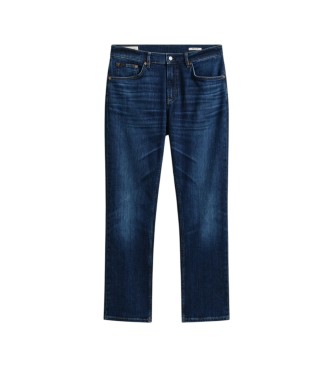 Gant Jaans Regular Fit Blu