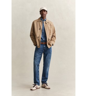 Gant Jaans Regular Fit Blu