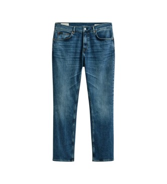 Gant Jaans Regular Fit Blu