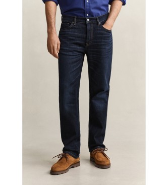 Gant Jeans Regular Fit Blu Scuro