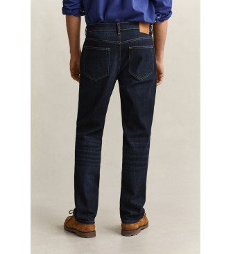 Gant Jeans Regular Fit Blu Scuro