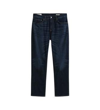 Gant Jeans Regular Fit Blu Scuro