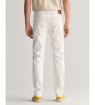 Gant Jeans Regular Fit blanc
