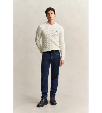 Gant Jaans Regular Fit lavaggio blu