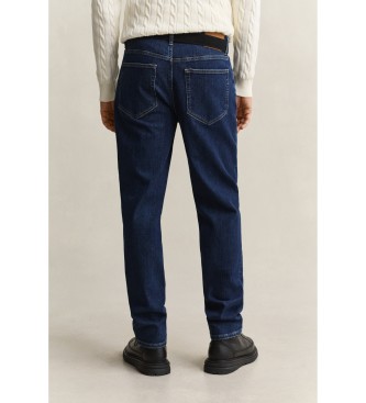 Gant Jaans Regular Fit lavaggio blu