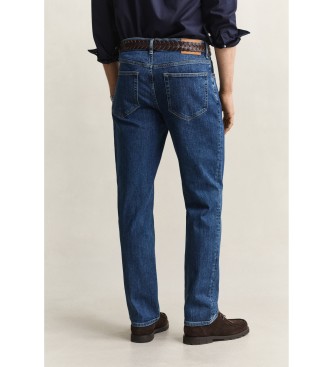 Gant Jeans regular fit lavaggio blu medio vintage