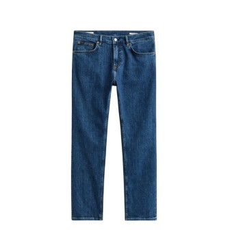 Gant Jeans regular fit lavaggio blu medio vintage