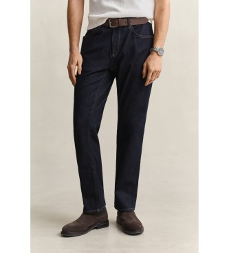 Gant Jeans Regular Fit lavaggio blu scuro