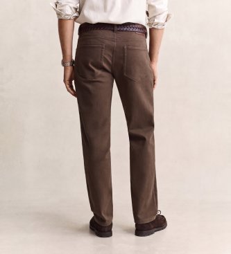 Gant Brown Regular Fit Jeans