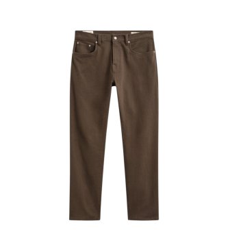Gant Brown Regular Fit Jeans