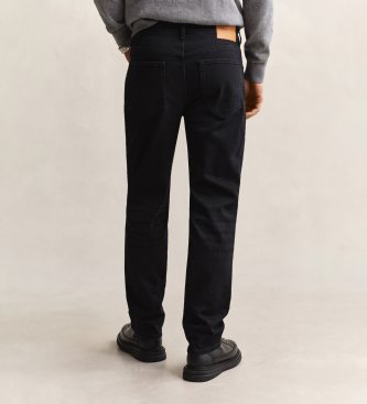 Gant Black Regular Fit Jeans
