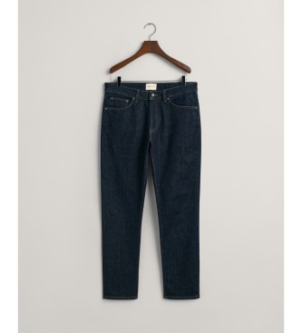 Gant Marinbl jeans med smal passform