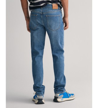 Gant Blauwe Slim Fit Jeans
