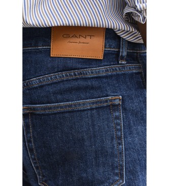 Gant Jaans Slim Fit blu