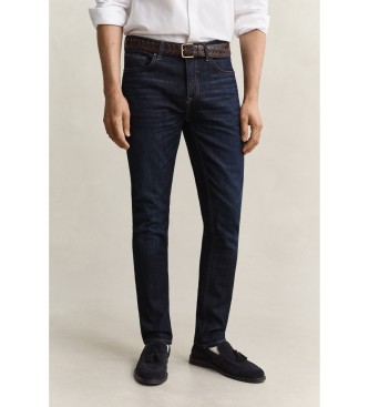 Gant Jeans Slim Fit Blu Scuro