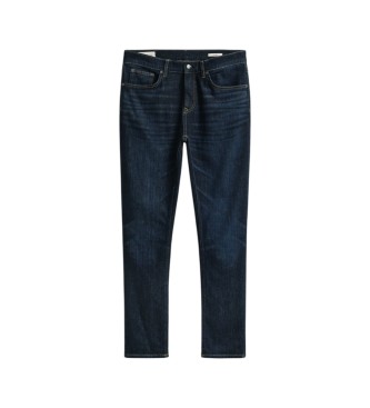 Gant Jeans Slim Fit Blu Scuro