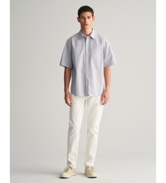 Gant Off-white jeans med smal passform