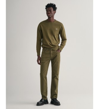 Gant Jeans Slim Fit Desert verde