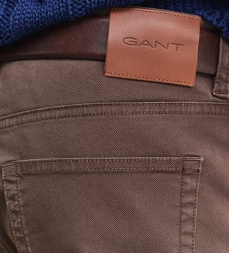 Gant Brown Desert Slim Fit Jeans