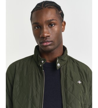 Gant Green quilted windcheater jacket
