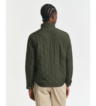 Gant Green quilted windcheater jacket